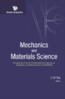 Mechanics And Materials Science - Proceedings Of The 2016 International Conference (Mms2016) - eBook