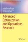 Advanced Optimization and Operations Research - Book