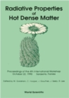 Radiative Properties Of Hot Dense Matter - Proceedings Of The International Workshop - eBook