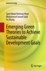 Emerging Green Theories to Achieve Sustainable Development Goals - eBook