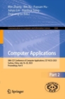 Computer Applications : 38th CCF Conference of Computer Applications, CCF NCCA 2023, Suzhou, China, July 16–20, 2023, Proceedings, Part II - Book