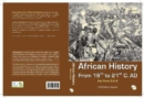 African History : From 19th to 21st C. AD (For Form 3 & 4) - Book