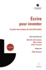Ecrire pour inventer : a partir des travaux de Jean Ricardou - eBook
