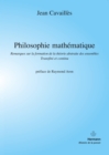 Philosophie mathematique : Remarques sur la formation de la theorie abstraite des ensembles. Transfini et infini - eBook