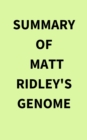 Summary of Matt Ridley's Genome - eBook