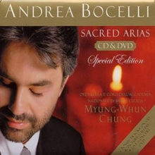 Andrea Bocelli: Sacred Arias (Special Edition), CD / Album with DVD Cd Andrea Bocelli: Sacred Arias (Special Edition), CD / Album with DVD Cd