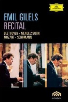 Emil Gilels: Recital, DVD DVD Emil Gilels: Recital, DVD DVD