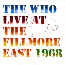 Live at the Fillmore East, 1968, CD / Album Cd Live at the Fillmore East, 1968, CD / Album Cd