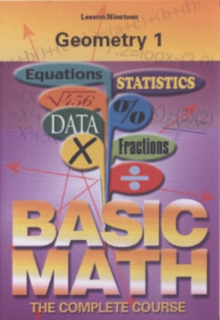 Basic Maths: Geometry 1, DVD DVD Basic Maths: Geometry 1, DVD DVD