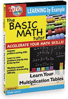 The Basic Math Tutor: Learn Your Multiplication Tables, DVD DVD The Basic Math Tutor: Learn Your Multiplication Tables, DVD DVD
