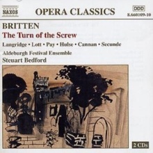 Turn of the Screw, The (Bedford, Aldeburgh Fest. Ensemble), CD / Album Cd Turn of the Screw, The (Bedford, Aldeburgh Fest. Ensemble), CD / Album Cd