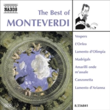 The Best of Monteverdi, CD / Album Cd The Best of Monteverdi, CD / Album Cd