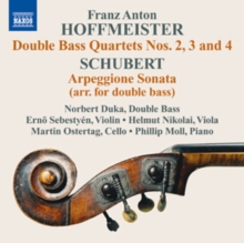 Hoffmeister: Double Bass Quartets Nos. 2, 3 and 4/..., CD / Album Cd Hoffmeister: Double Bass Quartets Nos. 2, 3 and 4/..., CD / Album Cd