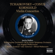 Tchaikovsky/Conus/Korngold: Violin Concertos, CD / Album Cd Tchaikovsky/Conus/Korngold: Violin Concertos, CD / Album Cd