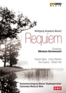 Mozart: Requiem - Vienna Staatsopernchor (Harnoncourt), DVD DVD Mozart: Requiem - Vienna Staatsopernchor (Harnoncourt), DVD DVD