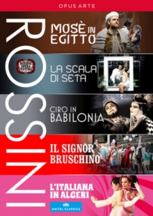 Rossini: Mosè in Egitto/La Scala Di Seta/Ciro in Babilonia/..., DVD DVD Rossini: Mosè in Egitto/La Scala Di Seta/Ciro in Babilonia/..., DVD DVD