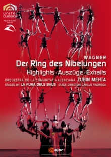 Der Ring Des Nibelungen: Highlights (La Fura Dels Baus), DVD DVD Der Ring Des Nibelungen: Highlights (La Fura Dels Baus), DVD DVD