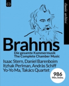 Brahms: The Complete Chamber Music, Blu-ray BluRay Brahms: The Complete Chamber Music, Blu-ray BluRay