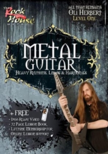 Metal Guitar: Heavy Rhythms, Leads, Harmonies - Level 1, DVD DVD Metal Guitar: Heavy Rhythms, Leads, Harmonies - Level 1, DVD DVD