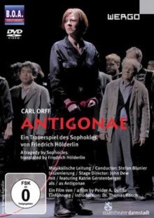 Antigonae: Darmstadt State Theatre (Blunier), DVD DVD Antigonae: Darmstadt State Theatre (Blunier), DVD DVD