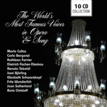 The World's Most Famous Voices in Opera & Song, CD / Box Set Cd The World's Most Famous Voices in Opera & Song, CD / Box Set Cd