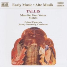 Tallis/ Music for Four Voices, CD / Album Cd Tallis/ Music for Four Voices, CD / Album Cd