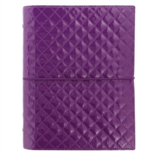 Filofax A5 Domino Luxe purple organiser, Paperback Book Filofax A5 Domino Luxe purple organiser, Paperback Book