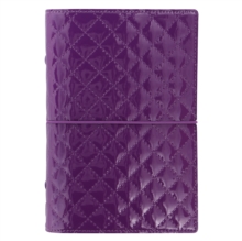 Filofax Personal Domino Luxe purple organiser, Paperback Book Filofax Personal Domino Luxe purple organiser, Paperback Book