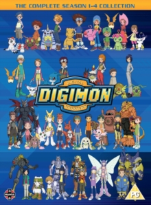 Digimon - Digital Monsters: Seasons 1-4, DVD DVD Digimon - Digital Monsters: Seasons 1-4, DVD DVD