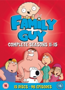 Family Guy: Complete Seasons 11-15, DVD DVD Family Guy: Complete Seasons 11-15, DVD DVD