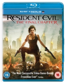 Resident Evil: The Final Chapter, Blu-ray BluRay Resident Evil: The Final Chapter, Blu-ray BluRay