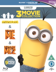 Despicable Me/Despicable Me 2/Minions, Blu-ray BluRay Despicable Me/Despicable Me 2/Minions, Blu-ray BluRay