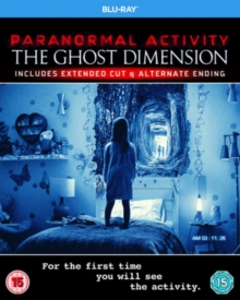 Paranormal Activity: The Ghost Dimension: Extended Cut, Blu-ray BluRay Paranormal Activity: The Ghost Dimension: Extended Cut, Blu-ray BluRay