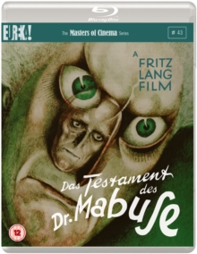 The Testament of Dr Mabuse - The Masters of Cinema Series, Blu-ray BluRay The Testament of Dr Mabuse - The Masters of Cinema Series, Blu-ray BluRay