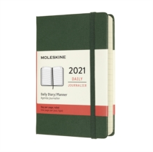 Moleskine 2021 12-Month Daily Pocket Hardcover Diary : Myrtle Green, Diary Book Moleskine 2021 12-Month Daily Pocket Hardcover Diary : Myrtle Green, Diary Book