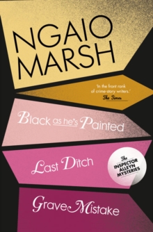 Black As He's Painted / Last Ditch / Grave Mistake, Paperback Book Black As He's Painted / Last Ditch / Grave Mistake, Paperback Book