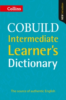 Collins COBUILD Intermediate Learner's Dictionary, Paperback Book Collins COBUILD Intermediate Learner's Dictionary, Paperback Book