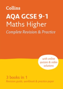 AQA GCSE Maths Higher All-in-One Revision and Practice, Paperback Book AQA GCSE Maths Higher All-in-One Revision and Practice, Paperback Book