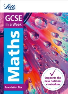 GCSE Maths Foundation in a Week, Paperback Book GCSE Maths Foundation in a Week, Paperback Book