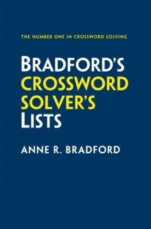 Collins Bradford's Crossword Solver's Lists, Paperback / softback Book Collins Bradford's Crossword Solver's Lists, Paperback / softback Book