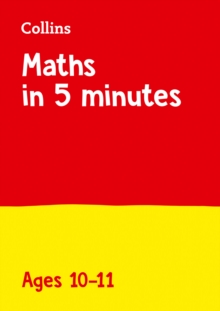 Letts Maths in 5 Minutes a Day Age 10-11, Paperback / softback Book Letts Maths in 5 Minutes a Day Age 10-11, Paperback / softback Book
