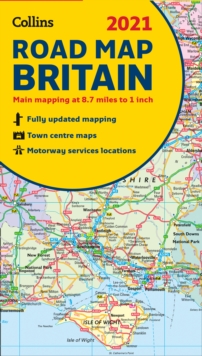 GB Map of Britain 2021 : Folded Road Map, Sheet map, folded Book GB Map of Britain 2021 : Folded Road Map, Sheet map, folded Book