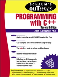 Schaum's Outline of Programming with C++, Paperback Book Schaum's Outline of Programming with C++, Paperback Book