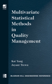 Multivariate Statistical Methods in Quality Management, Hardback Book Multivariate Statistical Methods in Quality Management, Hardback Book
