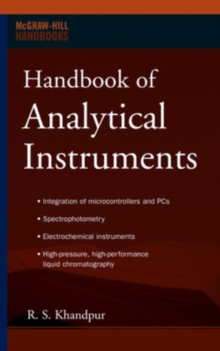 Handbook of Analytical Instruments, Hardback Book Handbook of Analytical Instruments, Hardback Book