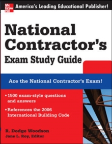National Contractor's Exam Study Guide, Paperback / softback Book National Contractor's Exam Study Guide, Paperback / softback Book