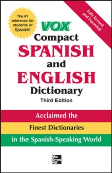 Vox Compact Spanish & English Dictionary, 3E (HC)