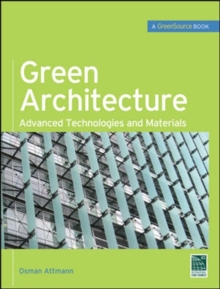 Green Architecture (GreenSource Books), Hardback Book Green Architecture (GreenSource Books), Hardback Book
