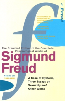 Complete Psychological Works Of Sigmund Freud, The Vol 7, Paperback Book Complete Psychological Works Of Sigmund Freud, The Vol 7, Paperback Book