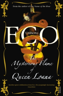 The Mysterious Flame Of Queen Loana, Paperback Book The Mysterious Flame Of Queen Loana, Paperback Book